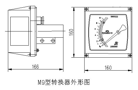 衛生型金屬浮子流量計轉換器圖