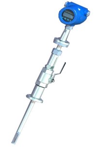 高溫型熱式氣體質(zhì)量流量計插入型安裝結(jié)構(gòu)圖